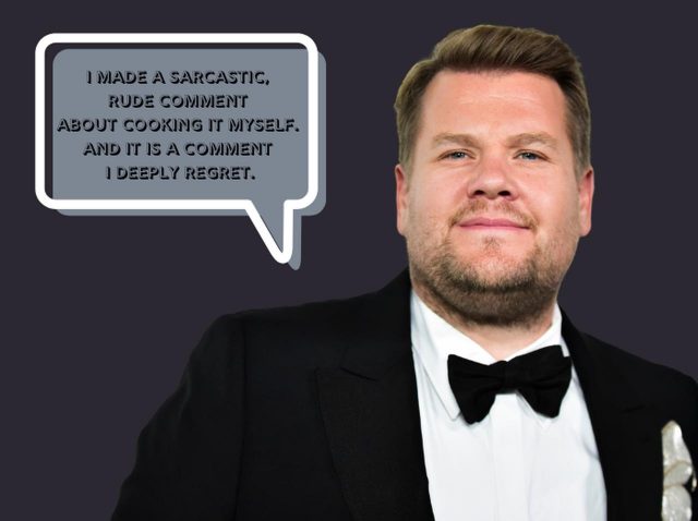 ジェームズ・コーデン、レストランの店員に「嫌味で失礼な発言」をしたことを認め謝罪
