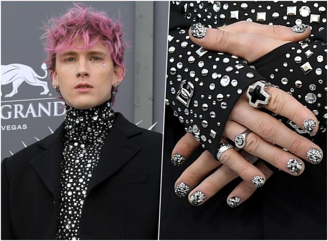 ネイルに使った300万円のダイヤモンドを再利用！売上はマシン・ガン・ケリーの母校に寄付