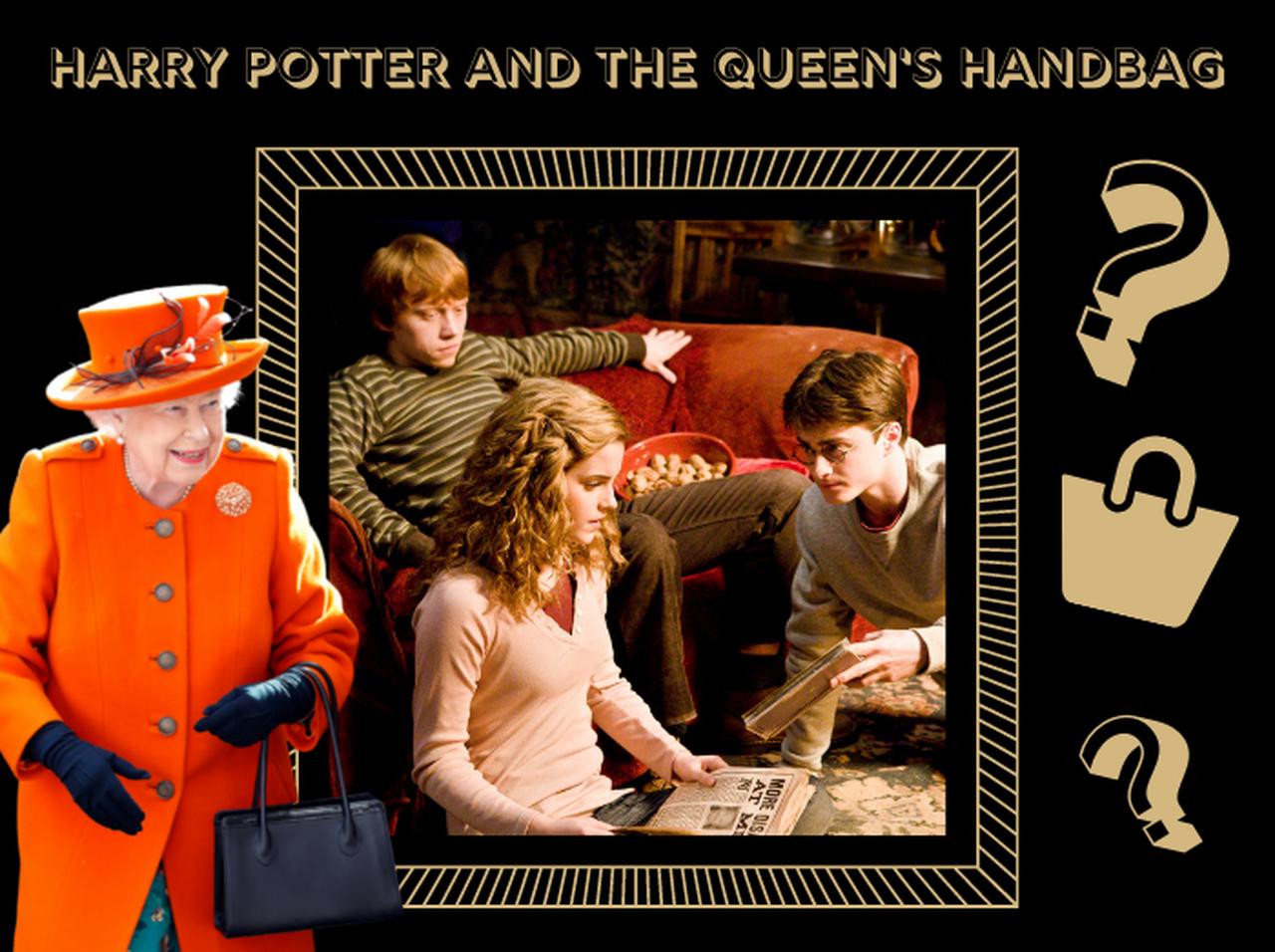 ハリー・ポッターがエリザベス女王の消えたハンドバッグを探す、特別映像に再び脚光