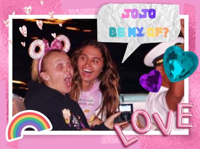 ジョジョ・シワ、ディズニーランドで人気TikTokerから「サプライズ告白」される