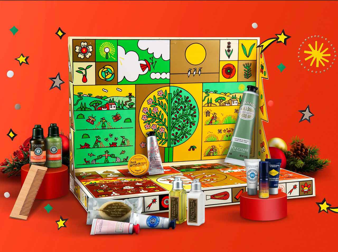 ロクシタンの大人気アドベントカレンダーが予約開始!エコアイテムが詰まったグリーンカレンダーも初登場