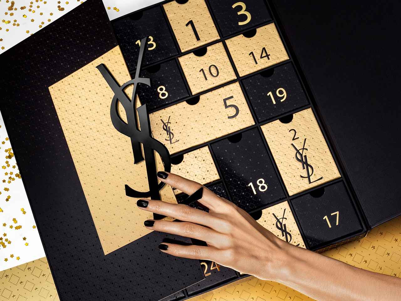 YSL BEAUTY、22年クリスマス第2弾はアドベントカレンダー&限定コフレ