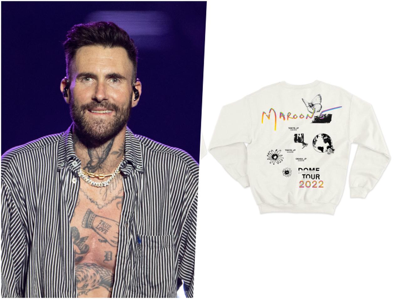 マルーン5の「日本公演限定」のツアーグッズが先行発売されることに