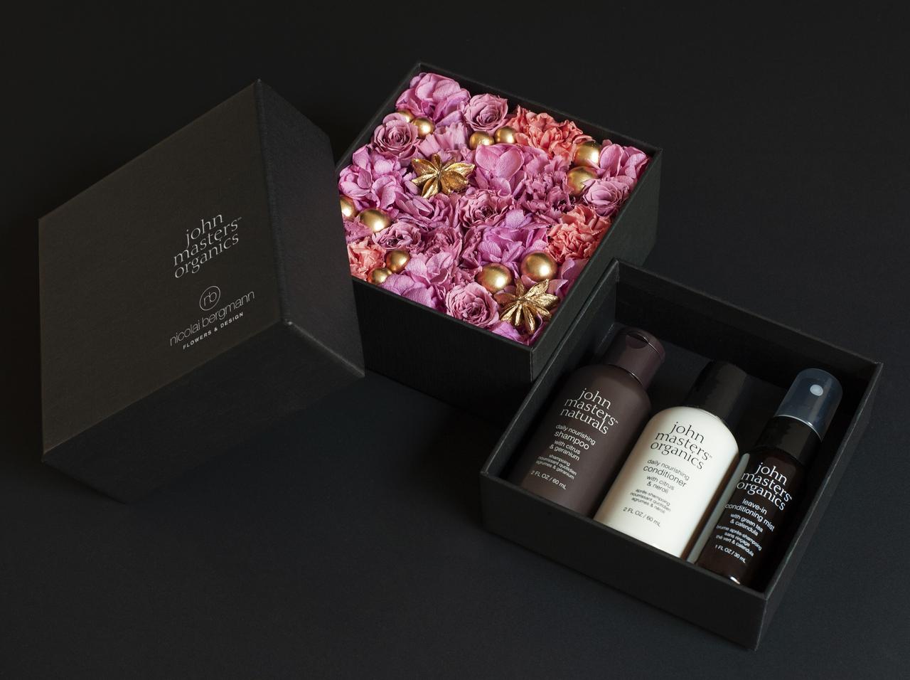 ジョンマスターオーガニック、ニコライ バーグマン フラワーズ & デザインとのコラボレーションボックスを発売