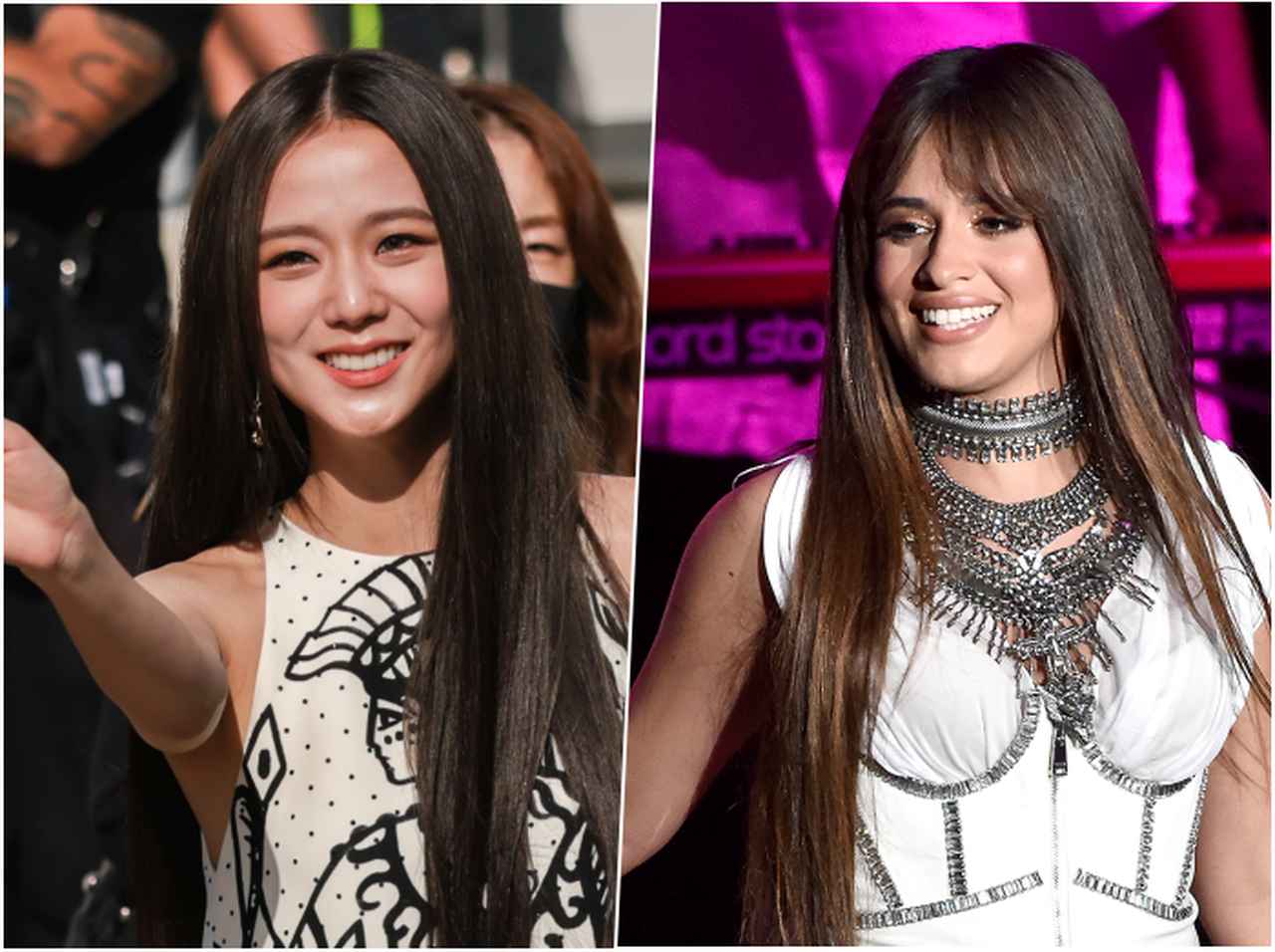 BLACKPINKのライブにカミラがサプライズ登場、カミラの“特注衣装”に注目