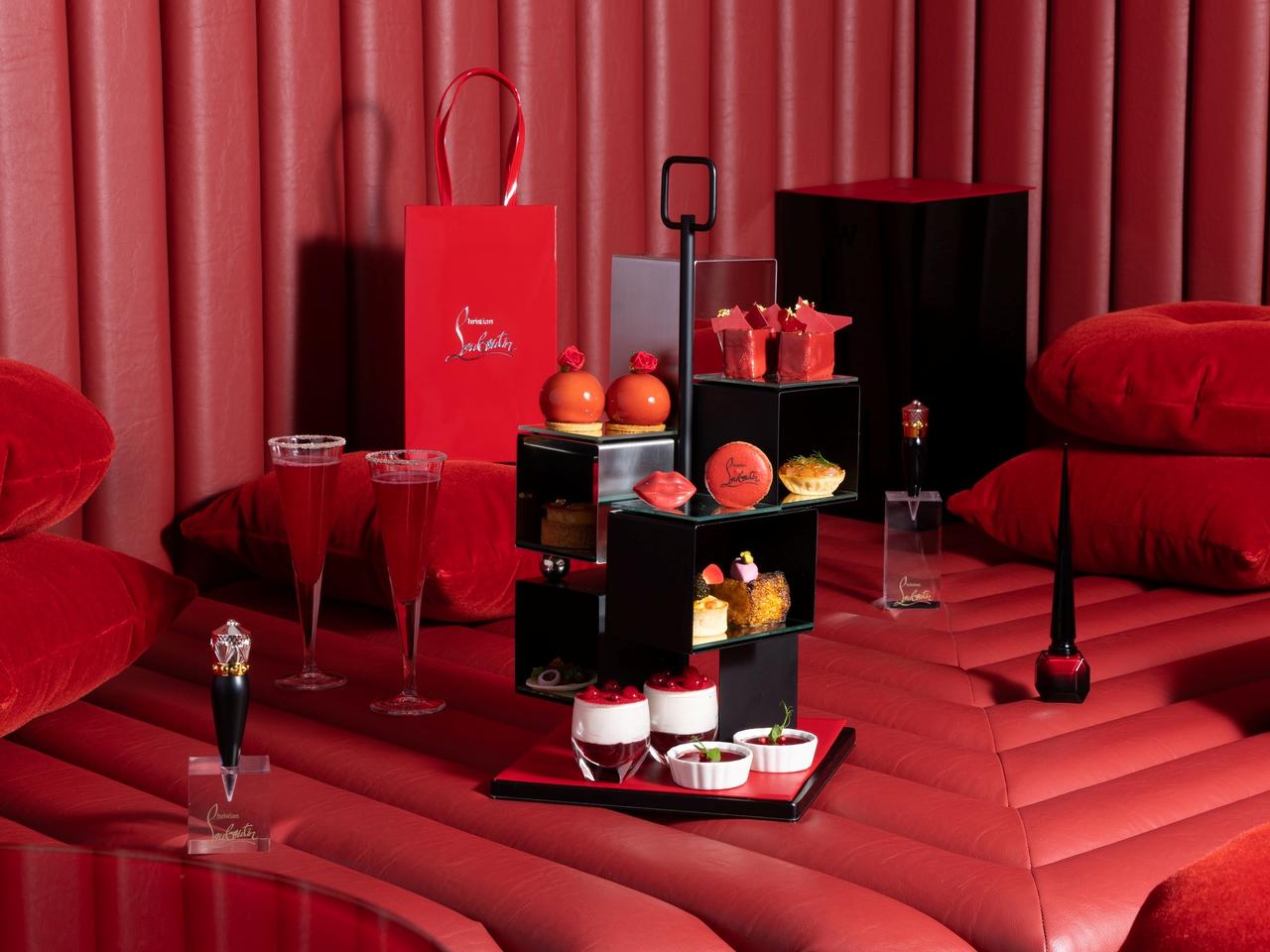 「クリスチャン ルブタン ビューティ」がW大阪とコラボ！アフタヌーンティーを提供