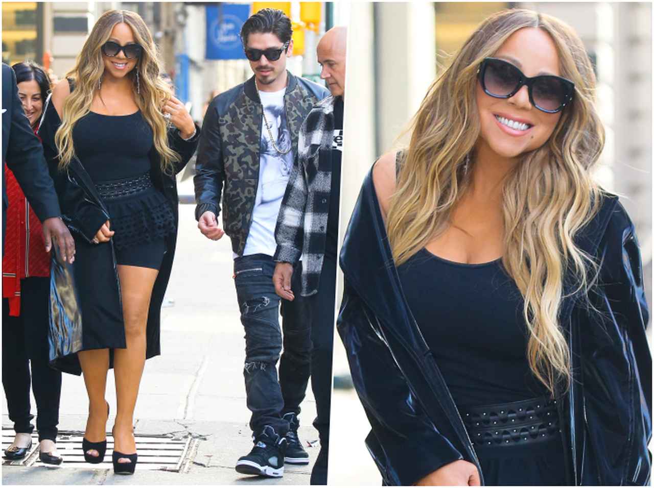 マライア・キャリー、グラマーなオールブラックコーデ【セレブの最新スタイル】