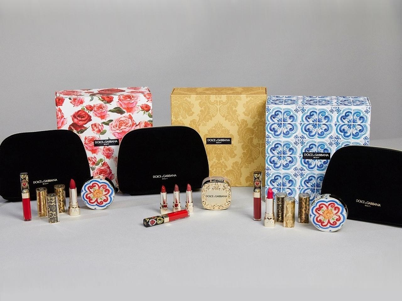 ドルチェ&ガッバーナ ビューティ、華やかなデザインの「ホリデーボックス」が登場