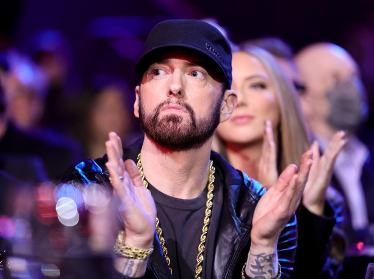 エミネムがインフルエンサーの娘とレアなツーショットを見せる