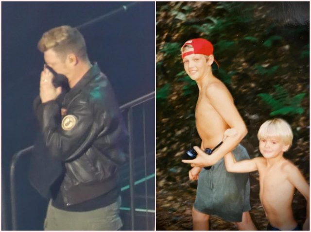 バックストリートボーイズのニック・カーターが弟アーロン・カーターの死後初のライブで涙【写真】