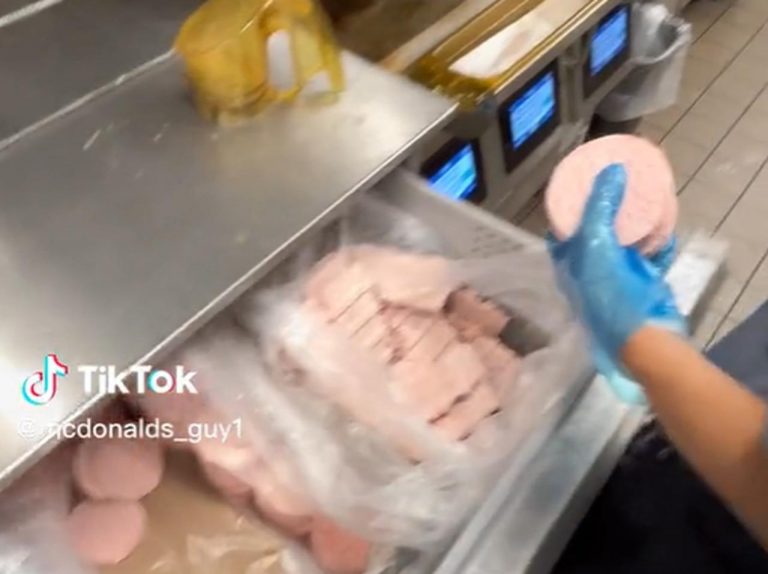 マクドナルドのパティ、“焼かれる前”の「状態」に衝撃!