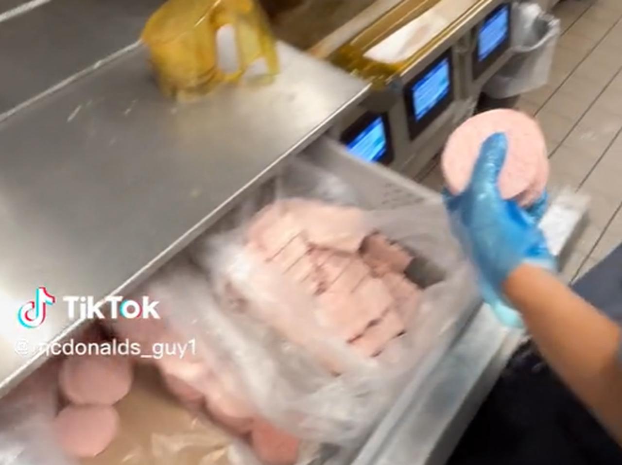 マクドナルドのパティ、“焼かれる前”の「状態」に衝撃！