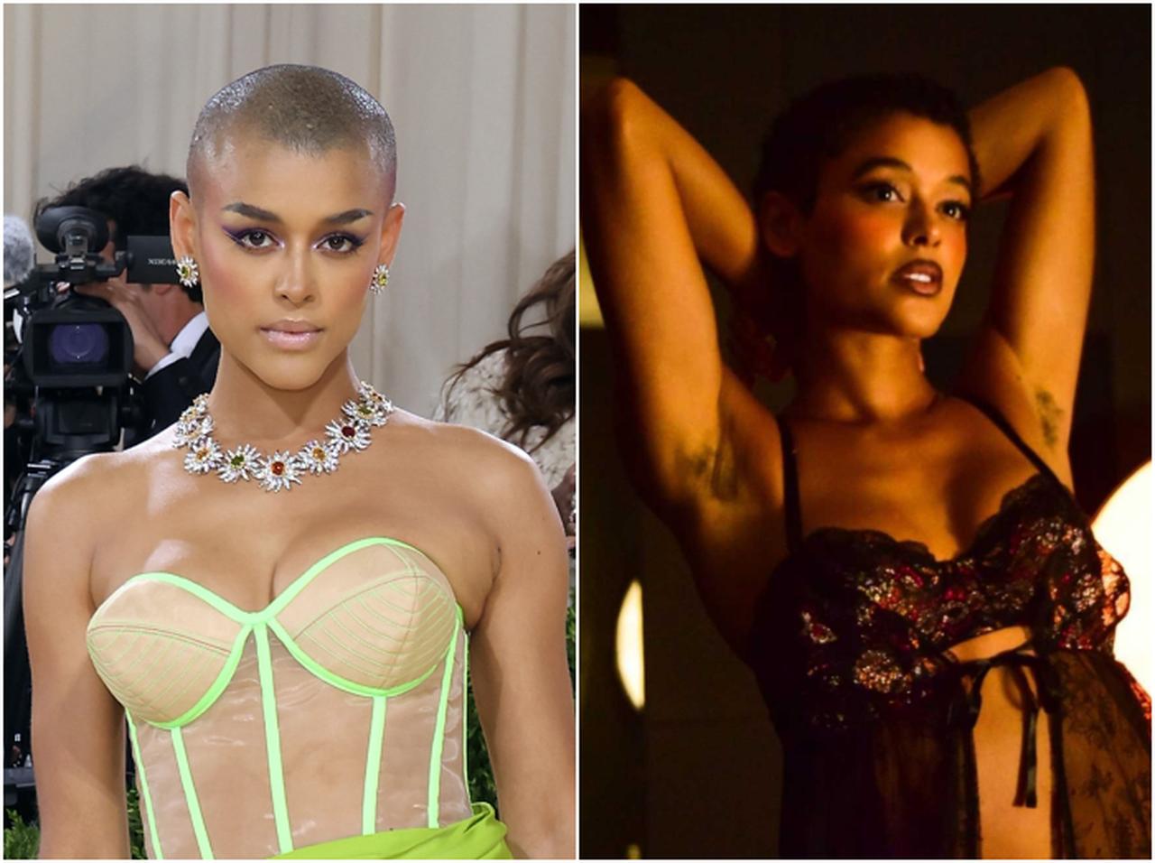 わき毛全開！『ゴシップガール』主演女優がランジェリーの広告出演