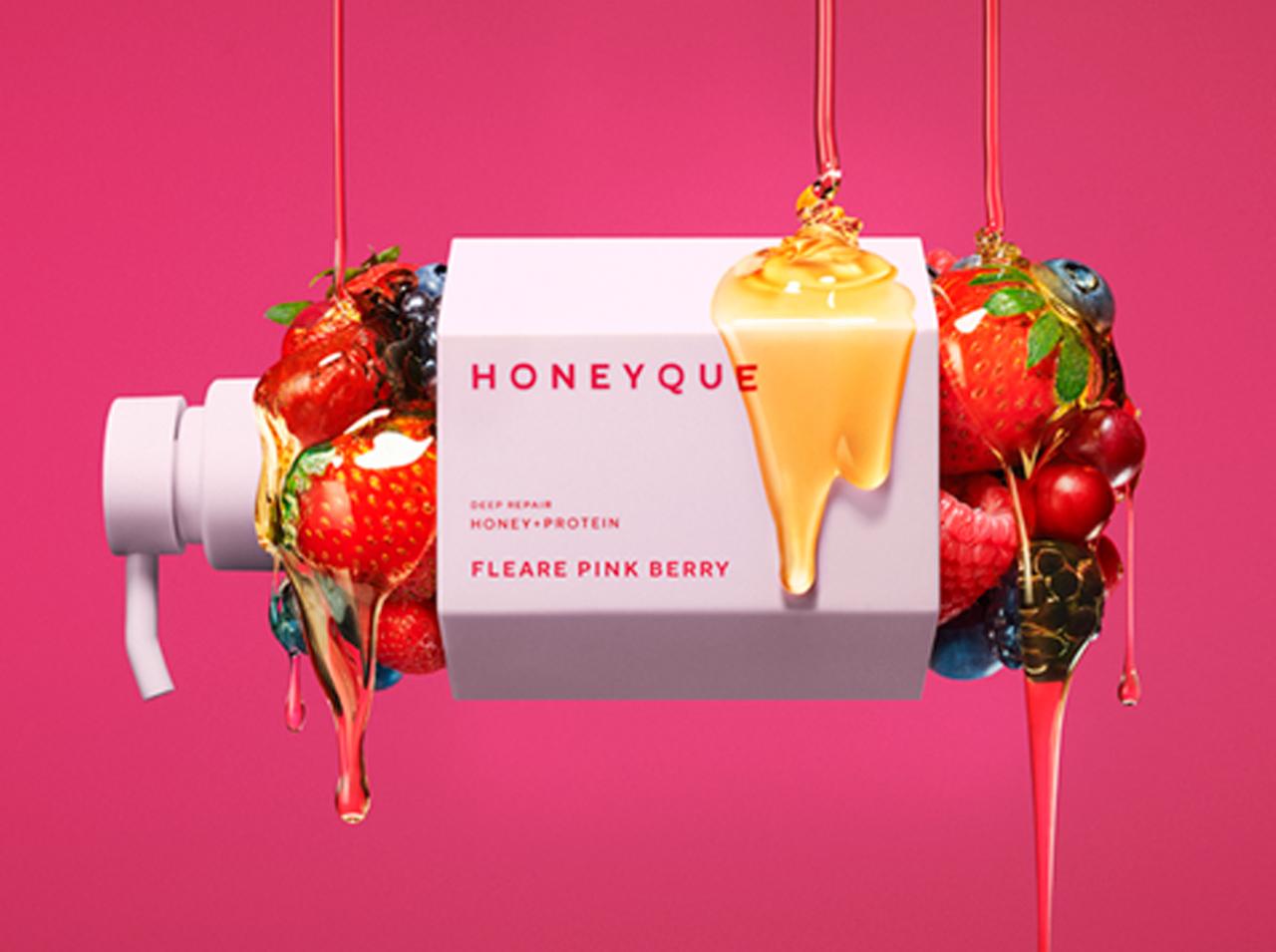 ヘアケアブランド「ハニーク」から、ベリーとハニーが甘く香る春の数量限定「ピンクベリー」シリーズが登場!