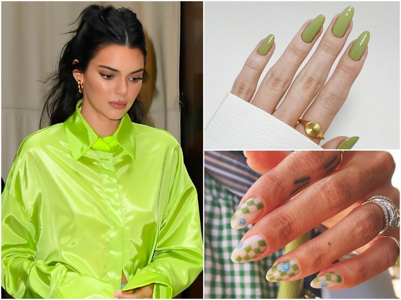 「抹茶ラテネイル」でこなれた指先に!セレブも夢中の最旬ネイルカラー