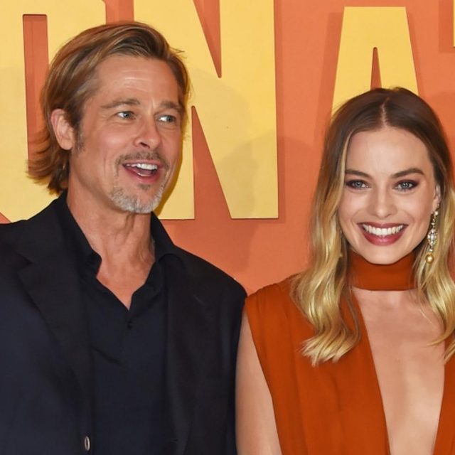 マーゴット・ロビー、ブラッド・ピットとのキスシーンは「即興」だった