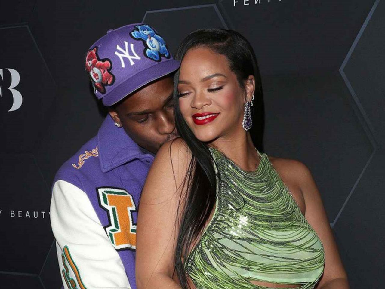 リアーナ、初めて子どもをお披露目!リアーナ似?それともエイサップ・ロッキー似?