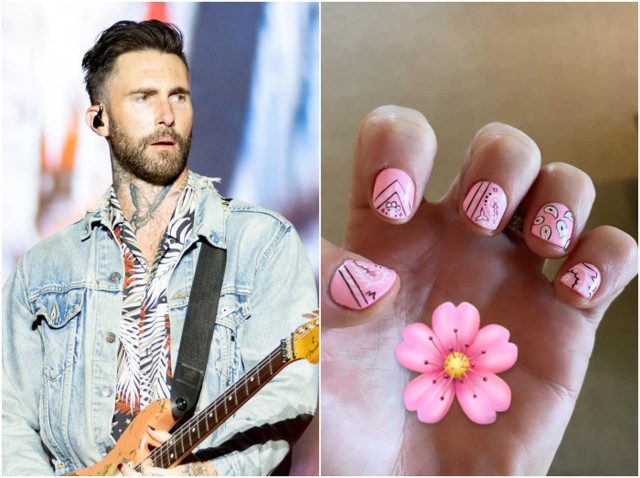 ネイルに注目！来日公演中マルーン5のアダム・レヴィーンのネイルが可愛い