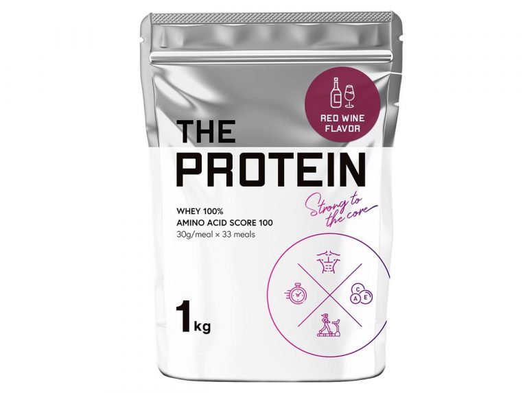 日本初！赤ワイン風味のプロテインがTHE PROTEINから数量限定で登場