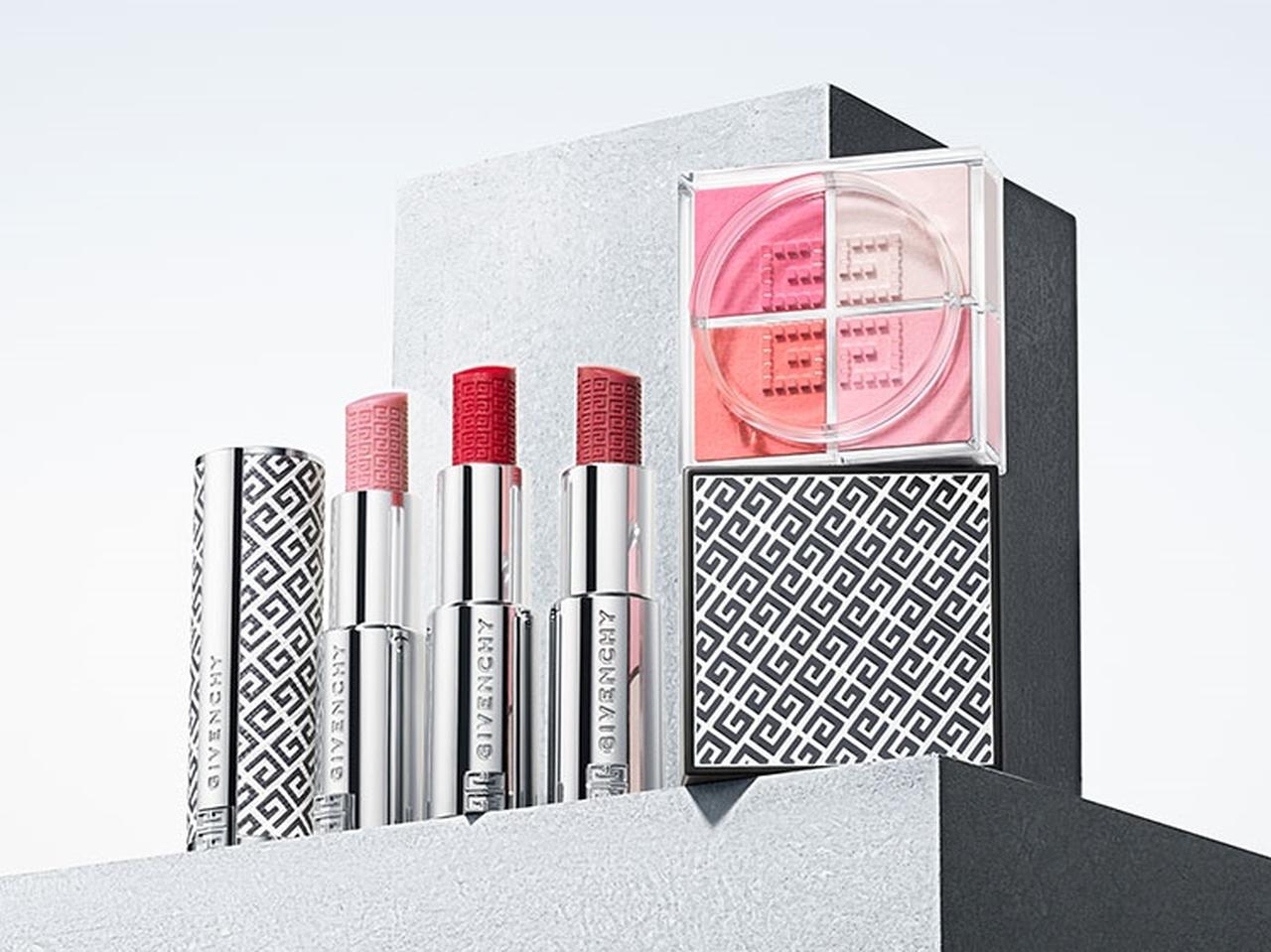 ジバンシイ2023年春コスメ、4Gロゴ入りの薔薇色チーク&新リップバームを発売