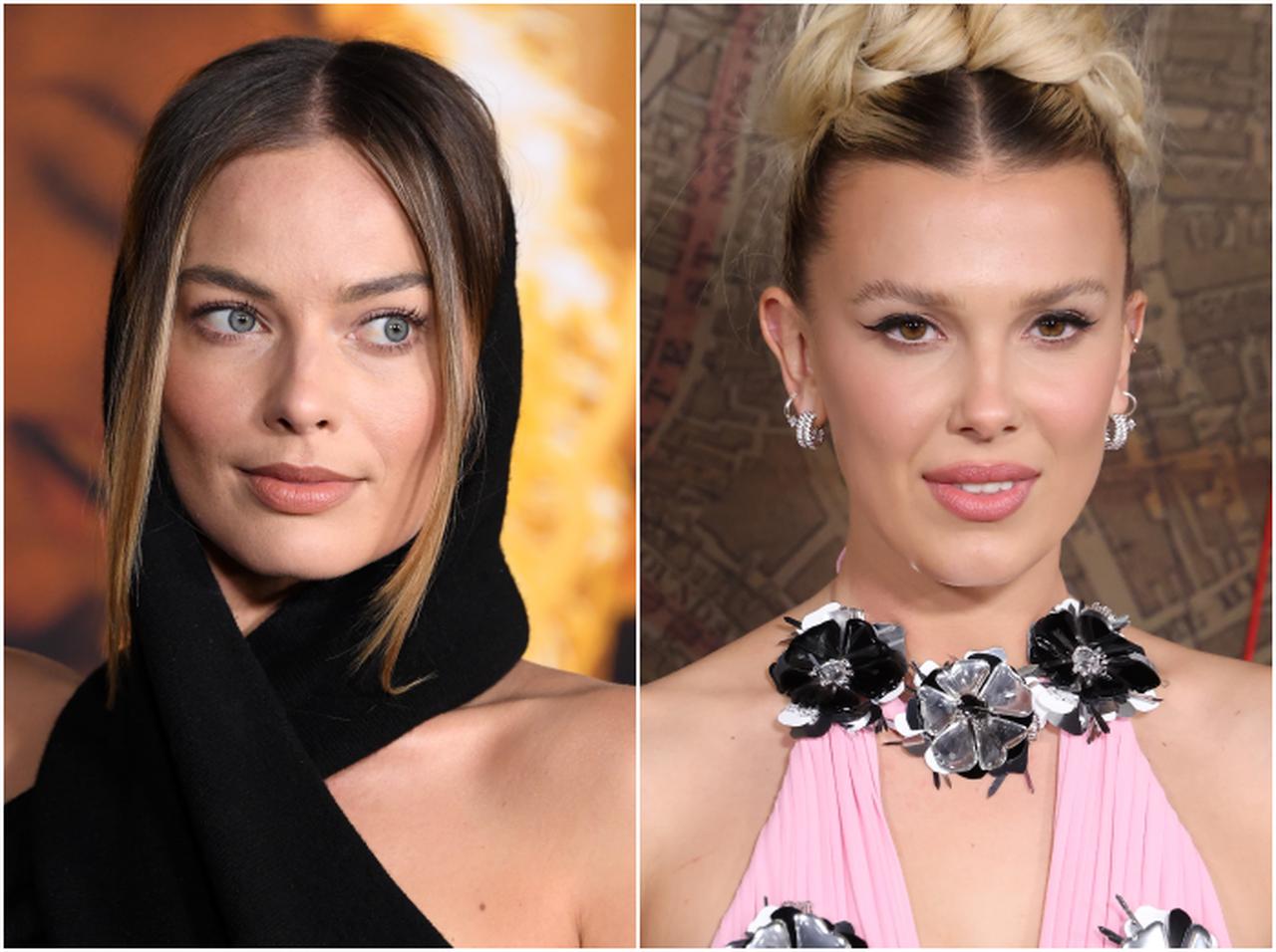 マーゴット・ロビーとミリー・ボビー・ブラウン、同意なしに共演者にキスしたことが発覚し批判