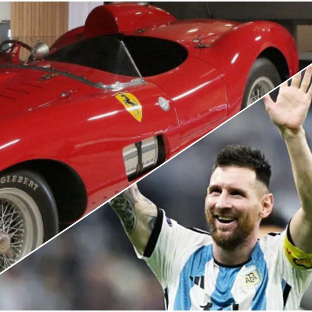 メッシの車コレクション！クリロナよりも高額で落札した約42億のフェラーリも