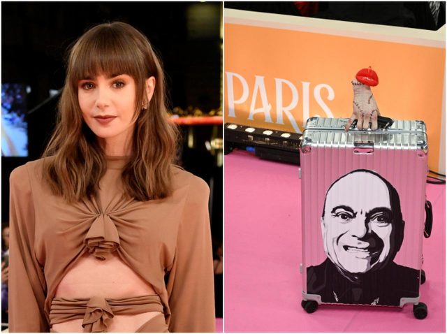 『ウェンズデー』“ハンドくん が”パリ旅行！ セレブと並び『エミリー、パリへ行く』プレミアでおめかし