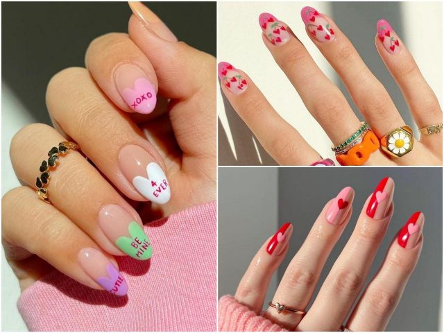 2023年バレンタインネイルはコレ！周りと差がつくハートネイルデザイン集