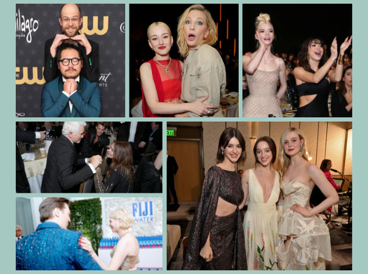 アニャ、エル、オースティン、ケイト…、あの人達って友達だったんだ！アワード裏で俳優たちが交流【貴重写真の数々】