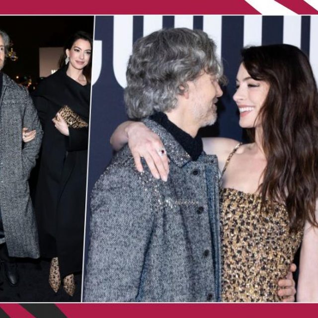 アン・ハサウェイ40歳、夫との「大人な夜のデートナイト」にうっとり【写真】
