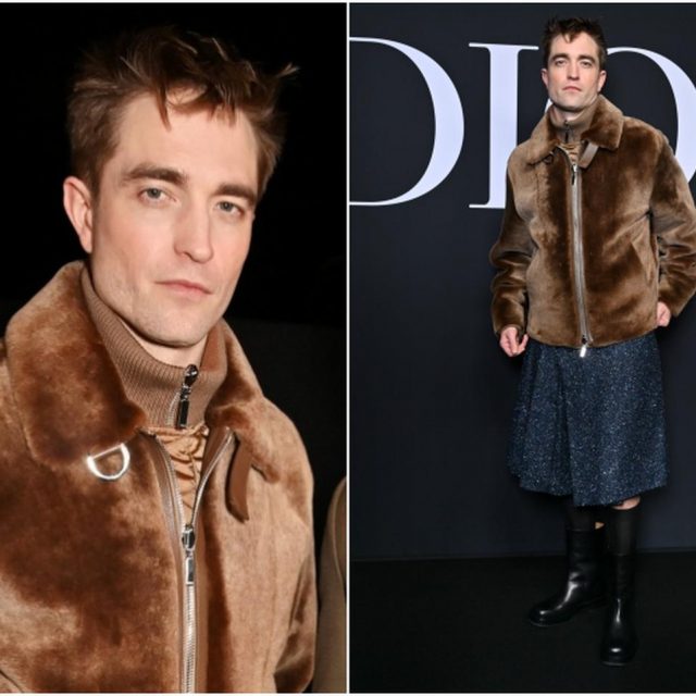 ロバート・パティンソン、今まで見せたことがない「スカート姿」が新しい