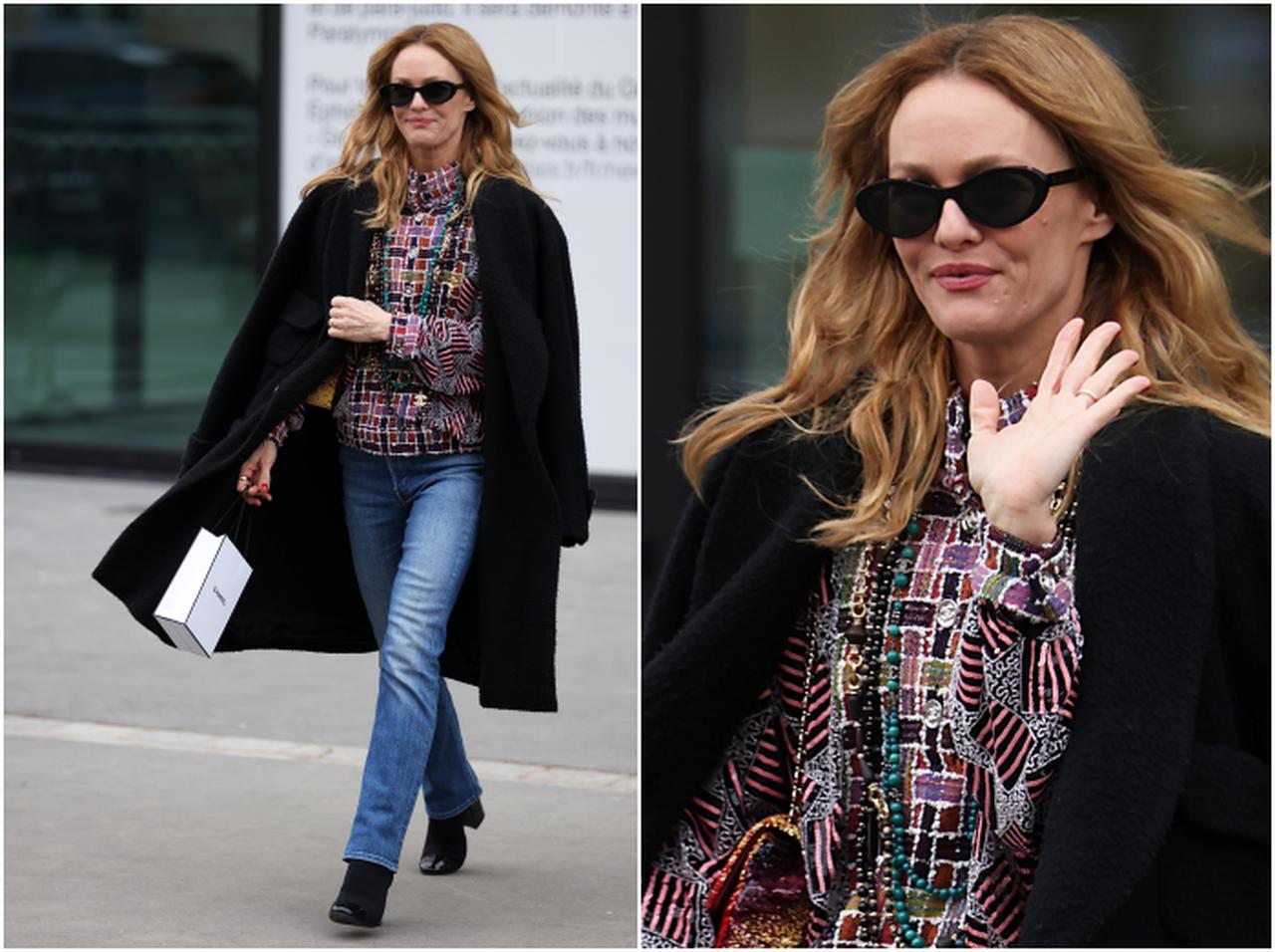 ヴァネッサ・パラディ、フレンチシックな大人コーデ【セレブの最新スタイル】