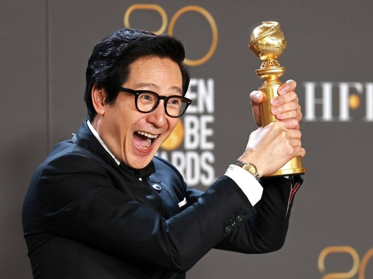 『インディ・ジョーンズ/魔宮の伝説』ショート役のキー・ホイ・クァン、恩師スピルバーグ監督への「感謝の言葉」が泣ける【ゴールデン・グローブ賞】