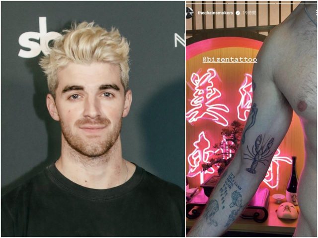 セレーナ・ゴメスの新恋人、日本でライブ前に「ザリガニ」のタトゥーを入れる