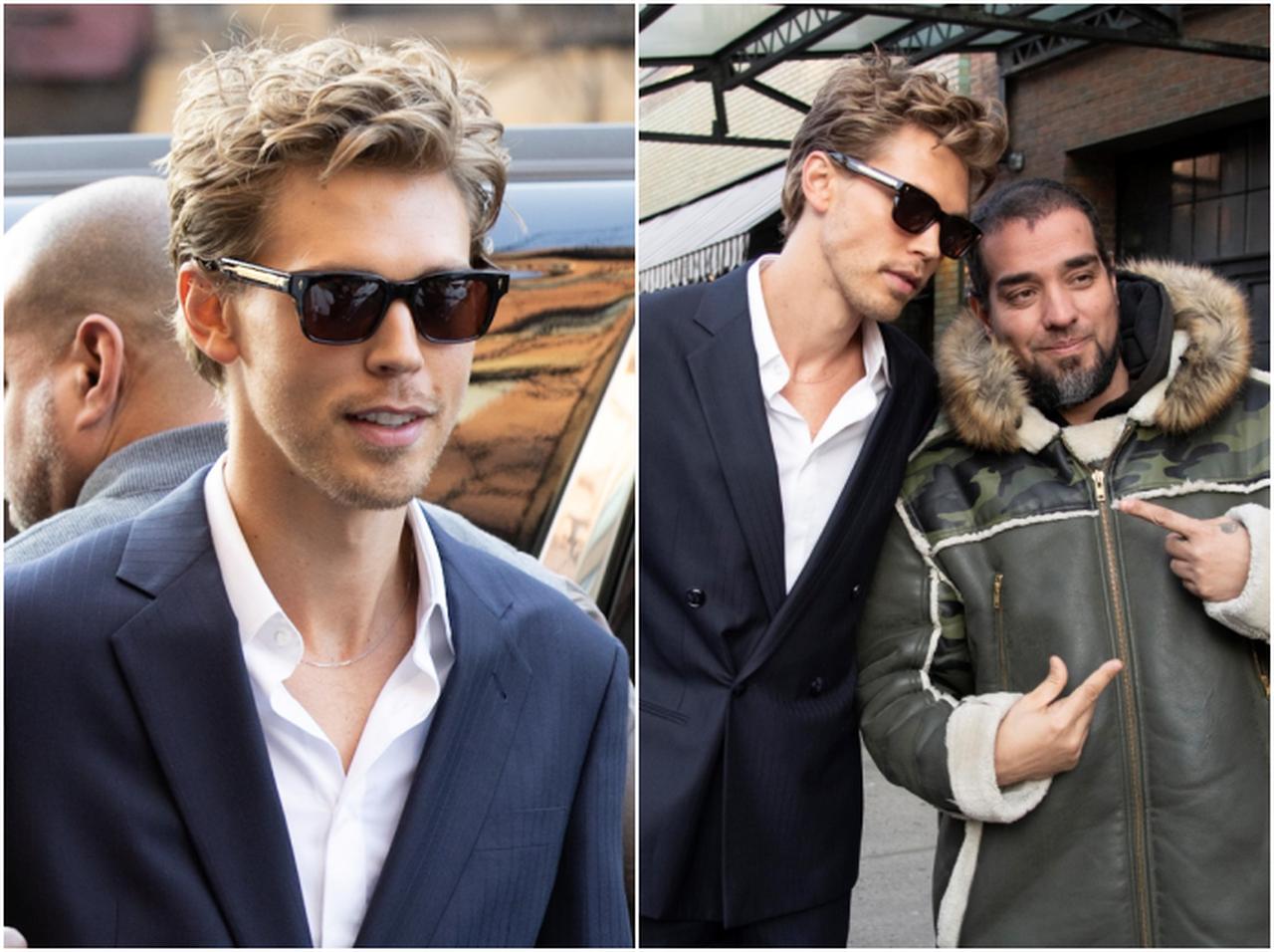 【写真】路上のファンと記念撮影！オースティン・バトラーが神対応