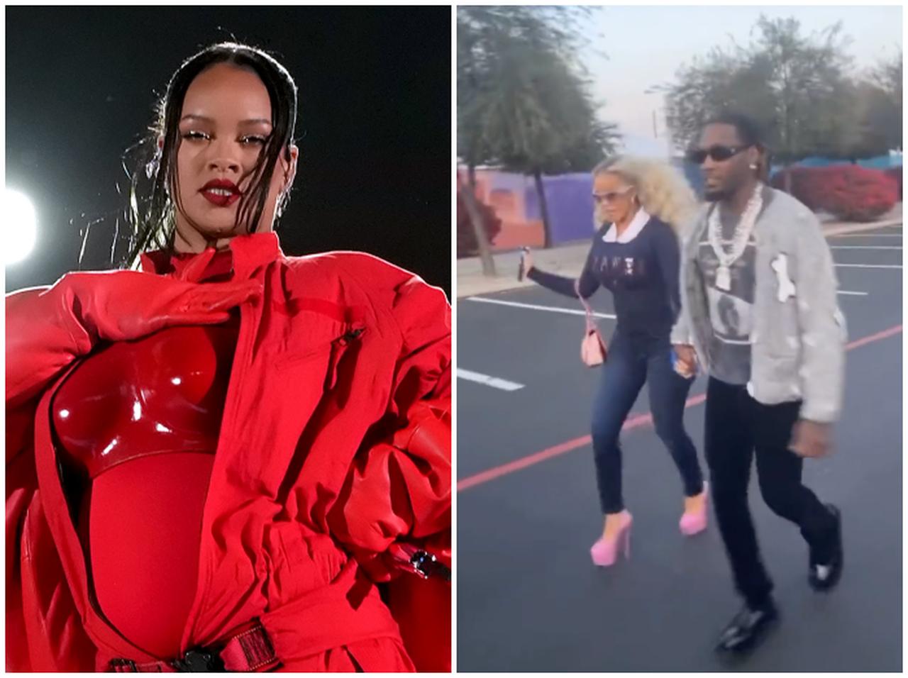 カーディ・B、リアーナのハーフタイムショーに遅刻しそうになり「厚底ヒール」で走る