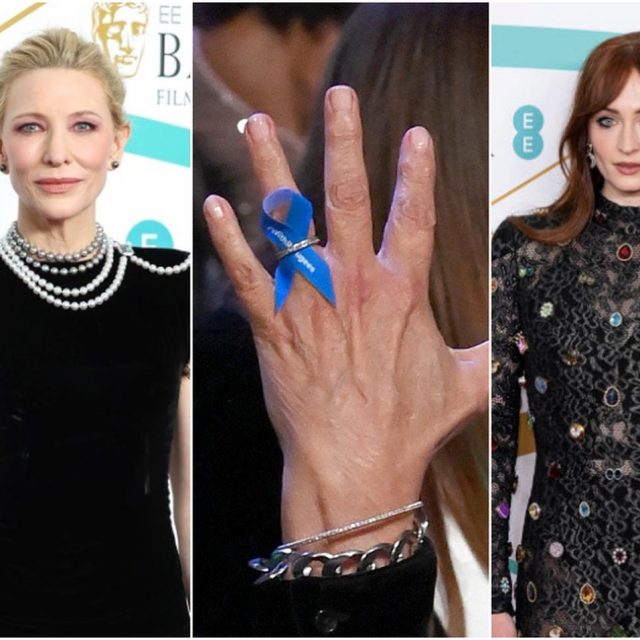 青のリボンに込められた意味は？BAFTAで俳優たちがこぞってつけていたアクセサリー