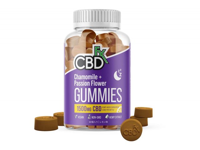 CBDfxから「夜用グミ」が登場！寝る前のハーブティー感覚でグミを楽しむ