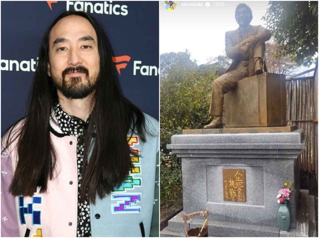 スティーヴ・アオキ、父のお墓に書かれている名言が素敵