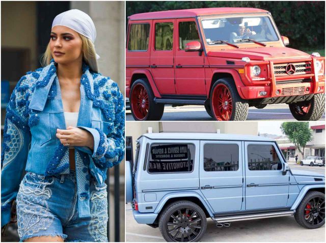 クルママニアなカイリー・ジェンナー、ベンツ「ゲレンデ」を赤→青へお色替え【セレブの愛車】