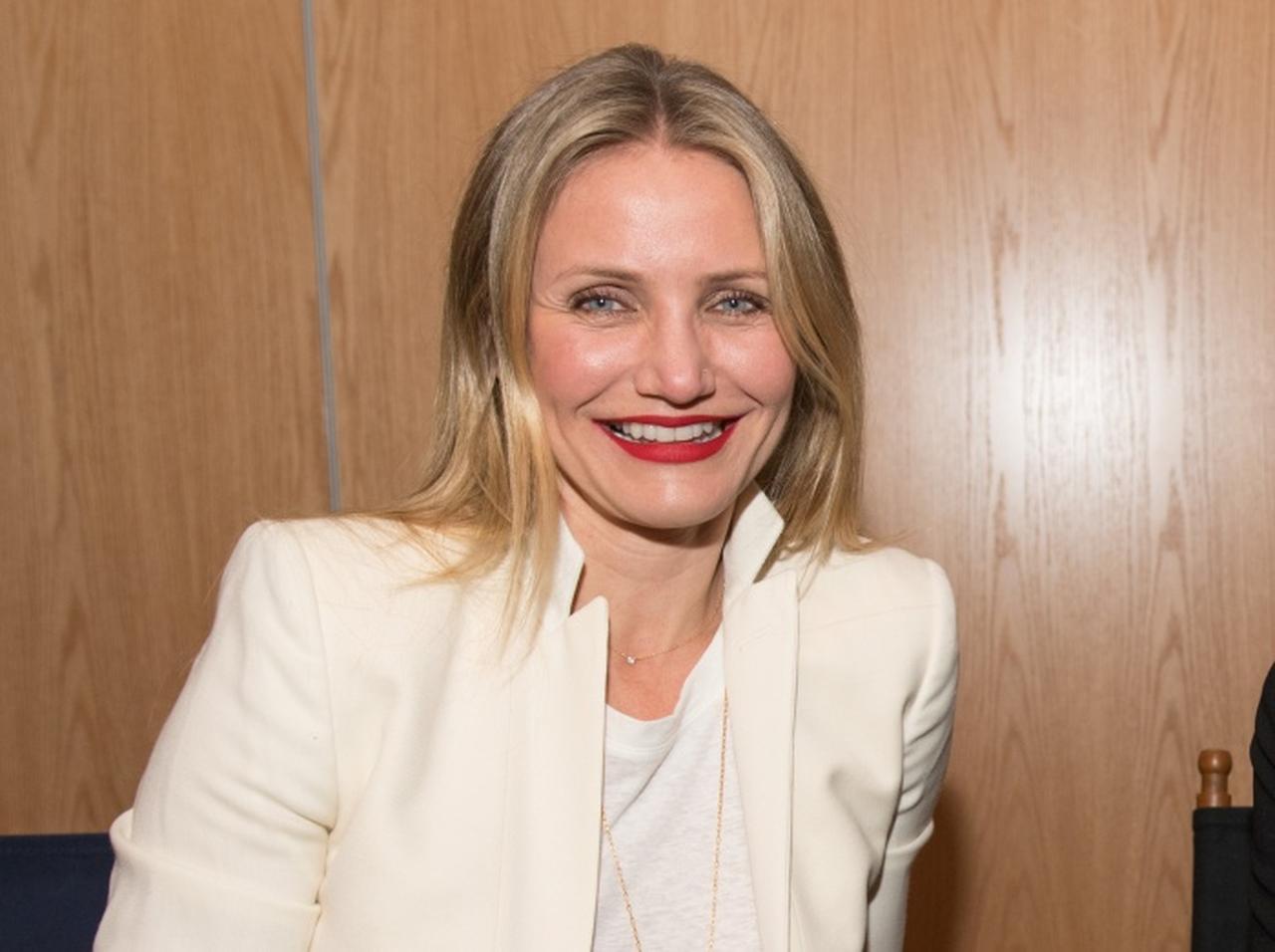 キャメロン・ディアス、俳優として復帰!スーツ姿でアクション撮影