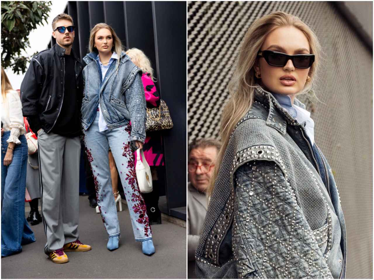 ロミー・ストリド、プレイフルなデニム・オン・デニムコーデ【セレブの最新スタイル】