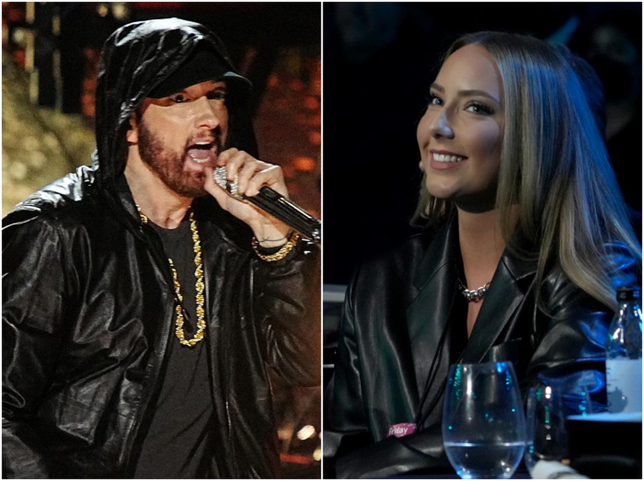 エミネム娘が大学時代の恋人と交際7年で婚約、家族がお祝い