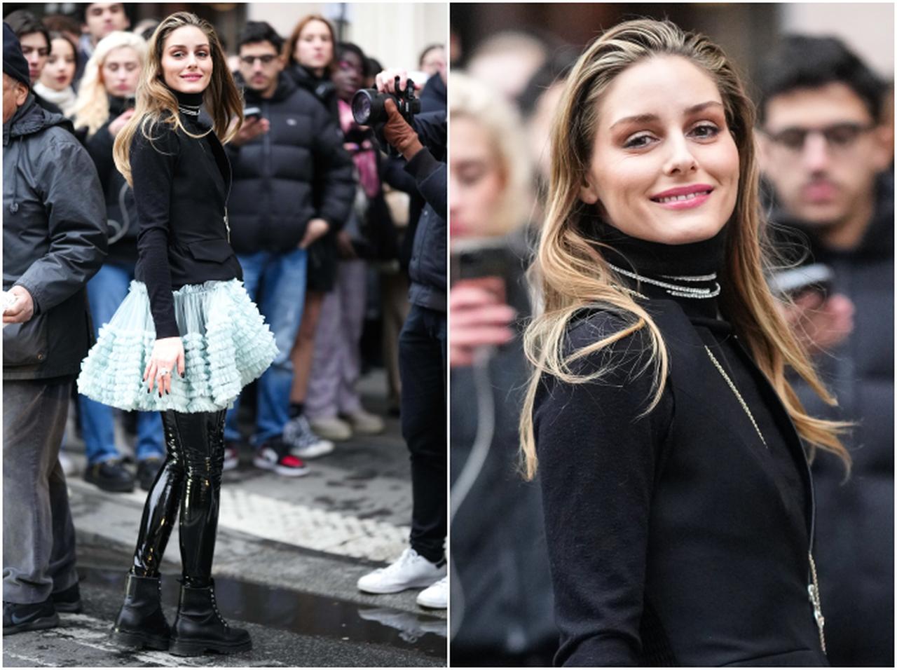 オリヴィア・パレルモ、大人な甘辛ミックスコーデ【セレブの最新スタイル】