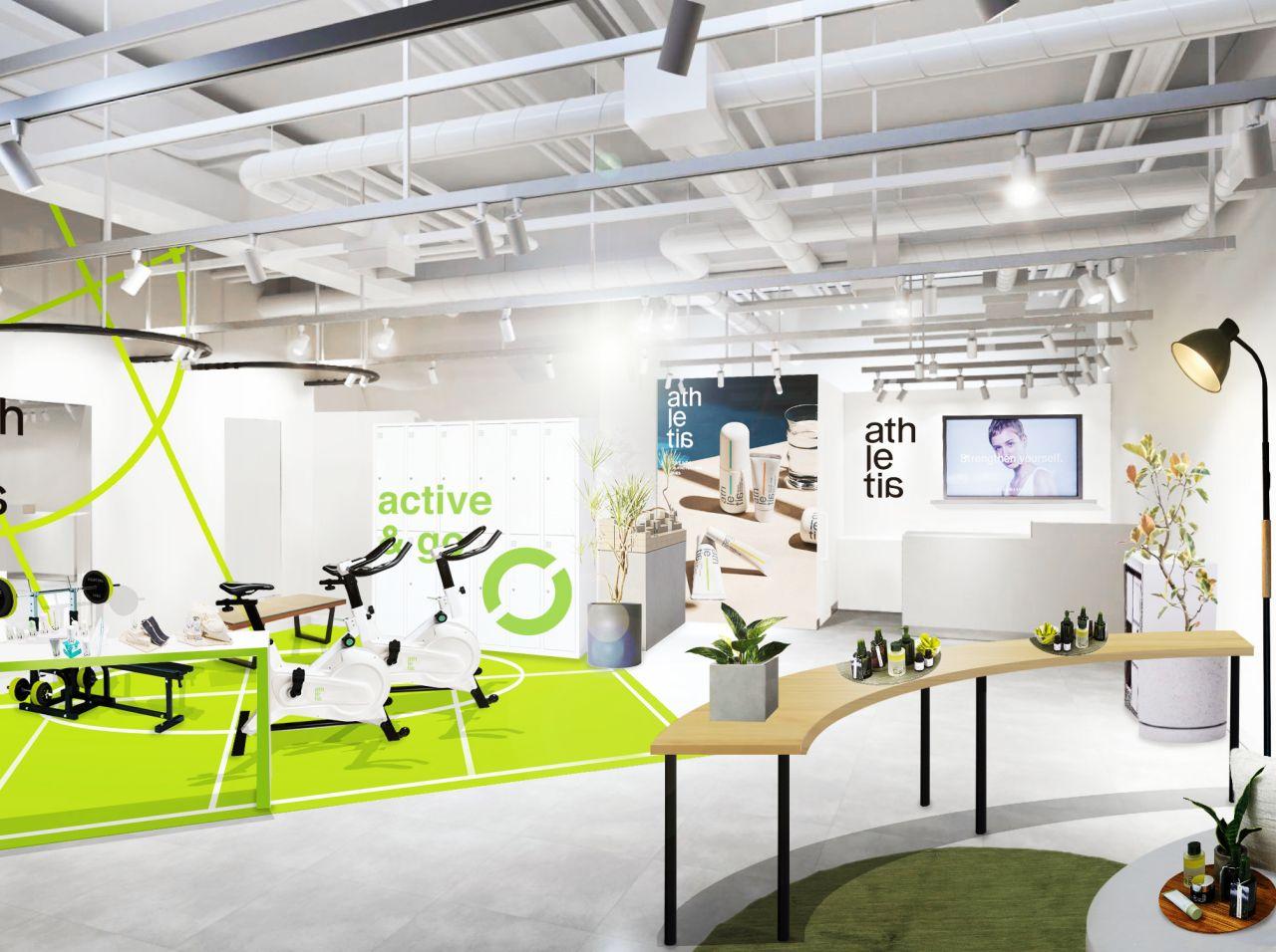 athletiaが「よく動き、よく休む」を体験できる期間限定ポップアップ開催