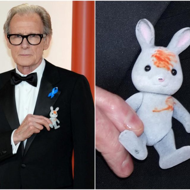 血まみれのシルバニアファミリーをアカデミー賞に持参したビル・ナイ、ウサギのシッターを任されていた