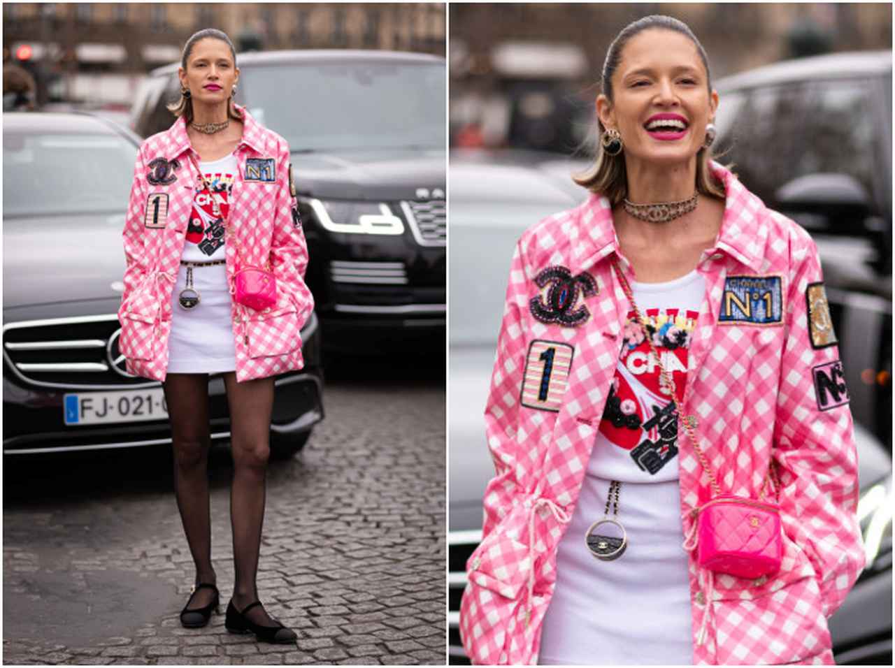 ヘレナ・ボードン、シャネルのポップなオシャレコーデ【セレブの最新スタイル】