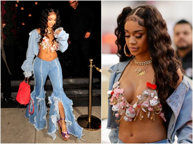 スウィーティー、キティちゃんのブラを主役にしたコーデ【セレブの最新スタイル】