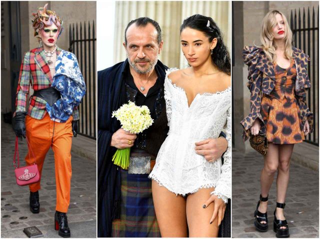 ヴィヴィアン・ウエストウッド没後初めて開催されたショーの来場者がオシャレ