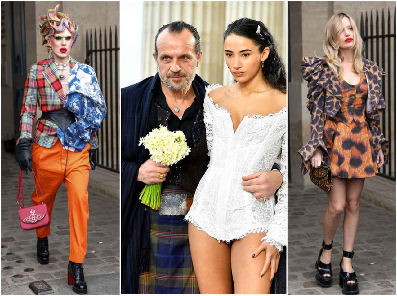 ヴィヴィアン・ウエストウッド没後初めて開催されたショーの来場者がオシャレ